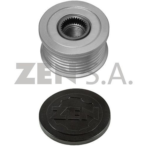 Imagen de POLEA 6PK C/EMBRAGUE ALT M-BENZ CLASE C/E 200/220/280CDI