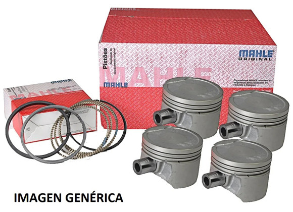Imagen de PISTON COMPLETO VOLKSWAGEN SANTANA/QUANTUM 2.0  82,51MM