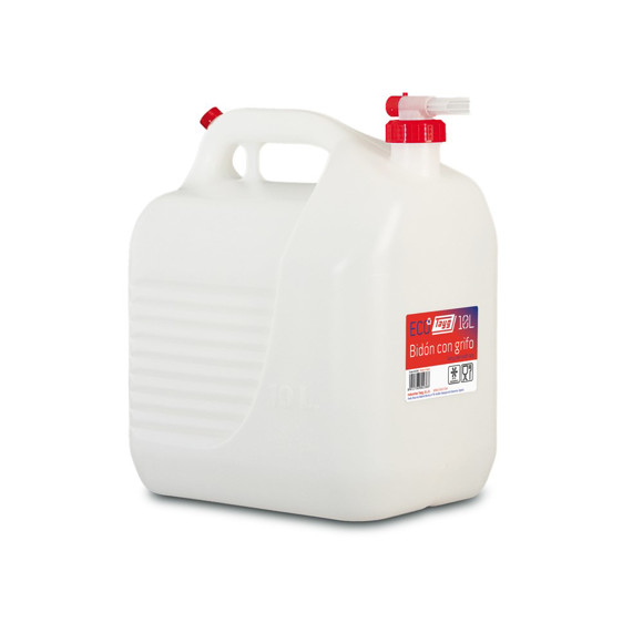 Imagen de BIDON 10 LTS C/GRIFO 265X200X