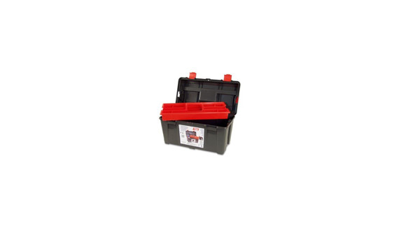 Imagen de CAJA HERRAMIENTAS PLASTICA NEGRA