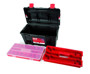 Imagen de CAJA HERRAMIENTAS PLASTICA NEGRA