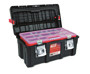 Imagen de CAJA HERRAMIENTAS PLASTICA NEGRA