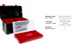 Imagen de CAJA HERRAMIENTAS PLASTICA NEGRA
