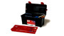 Imagen de CAJA HERRAMIENTAS PLASTICA NEGRA
