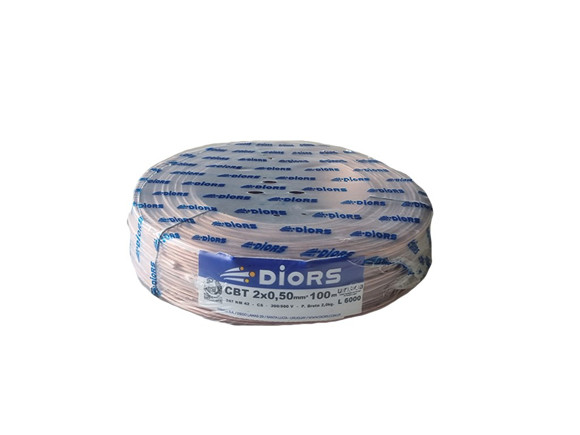 Imagen de ROLLO 100MTS CABLE 2X0.5 GEMELO CRISTAL
