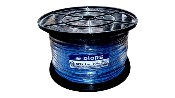 Imagen de BOBINA 800MTS CABLE 1MM AZUL