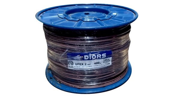 Imagen de BOBINA 400MTS CABLE 2MM MARRON