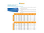 Imagen de ROLLO 25MTS MANGUERA SUCCION LIVIANA AZUL 3" PARED 5,3MM