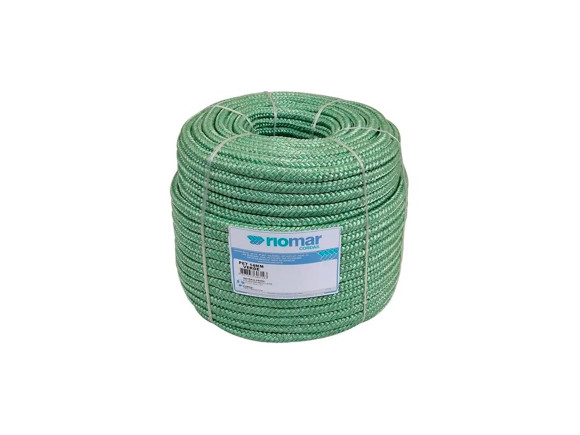 Imagen de CARRETE DE 70 MTS DE CUERDA TRENZADA PET 14 MM VERDE