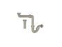 Imagen de SIFON RIGIDO AJUSTABLE SENCILLO PILETA COCINA/BAÑO