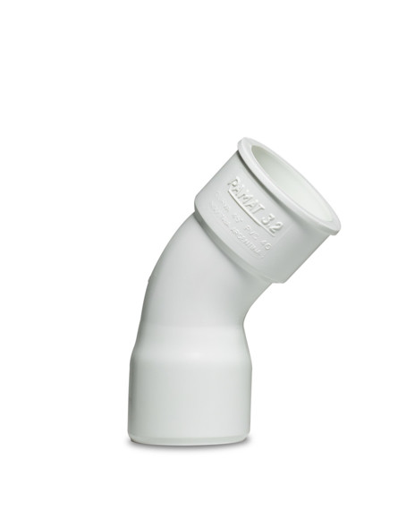 Imagen de CONEXION CODO 45° HH 50MM PVC CEMENTADO