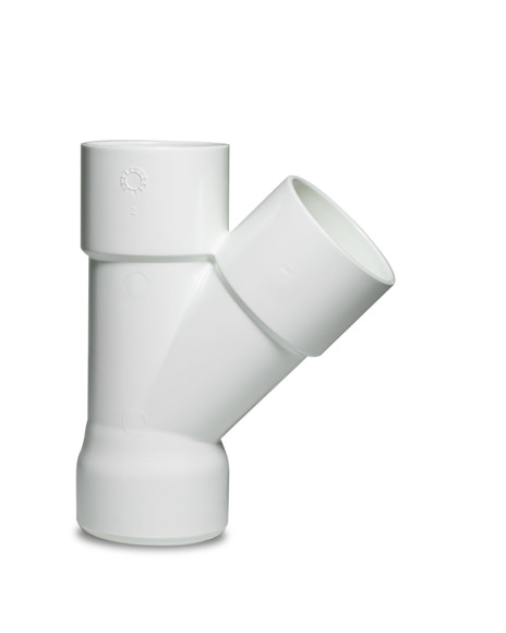 Imagen de CONEXION RAMAL 45° HH 50X50MM PVC CEMENTADO