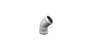 Imagen de CONEXION CODO 45° H-H 50MM PVC JUNTA ELASTICA