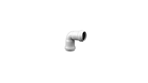 Imagen de CONEXION CODO 87° 30 HH 40MM PVC JUNTA ELASTICA