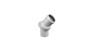 Imagen de CODO POLIANGULAR 0 A 45° M-H 63MM PVC JUNTA ELASTICA