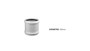 Imagen de CUPLA CORREDIZA H-H 160MM PVC JUNTA ELASTICA