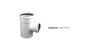Imagen de RAMAL 87° 30 C/REDUCCION M-H 160X110MM PVC JUNTA ELASTICA