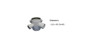 Imagen de CONEXION PILETA LISA 110 X 63 (5 X 40) PVC JUNTA ELASTICA