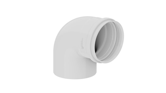 Imagen de CONEXION CODO 90° MH 100MM PVC CEMENTADO