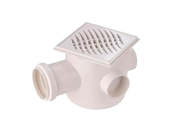 Imagen de CAJA SIFONADA 150X150X50 BLANCA CUADRADA