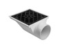 Imagen de CONEXION 110MM PVC CEMENTADO EMBUDO HORIZONTAL REJA PLAST.