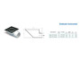 Imagen de CONEXION 110MM PVC CEMENTADO EMBUDO HORIZONTAL REJA PLAST.