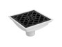 Imagen de CONEXION 110MM PVC CEMENTADO EMBUDO VERTICAL REJA PLASTICA