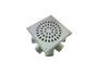 Imagen de PILETA DE PATIO 110X63MMX(5X40) REJILLA BLANCA 15X15MM