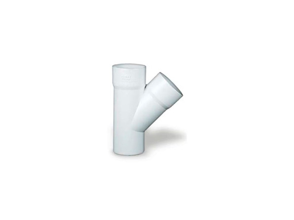 Imagen de CONEXION RAMAL 45° MH 110X110MM PVC CEMENTADO