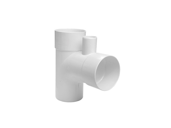 Imagen de CONEXION RAMAL 90° MH 110X110MM C/VENT. PVC CEMENTADO