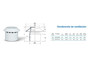 Imagen de CONEXION 63MM SOMBRERETE DE VENTILACION PVC CEMENTADO