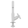 Imagen de CANILLA COCINA BLANCA PLASTICA ALTA DE MESA 1/2" CROSS