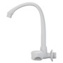Imagen de CANILLA COCINA BLANCA PLASTICA ALTA DE PARED 1/2-3/4" ORBE