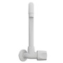 Imagen de CANILLA COCINA BLANCA PLASTICA ALTA DE PARED 1/2-3/4" ORBE