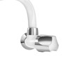Imagen de CANILLA COCINA BCA/CROMO PLAST. BAJA P/PARED 1/2-3/4" ORBE