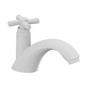 Imagen de CANILLA BAÑO BLANCA PLASTICA BAJA DE MESA 1/2" CROSS