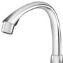 Imagen de CANILLA BAÑO CROMADA PLASTICA ALTA DE MESA 1/2" CROSS