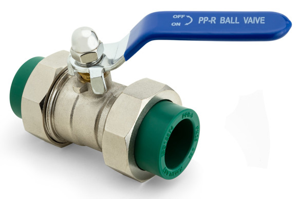 Imagen de VALVULA 32MM UNION DOBLE FUSION KALIPLAST