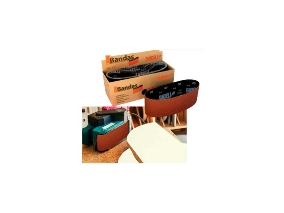 Imagen de MINI BANDA ABRASIVA 101X914MM GRANO 80
