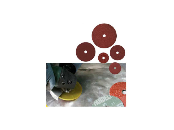 Imagen de DISCO LIJA VULCANIZADO DE 178X22MM (7") GRANO 36