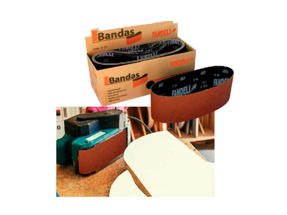 Imagen de MINI BANDA ABRASIVA 76X533MM GRANO 60