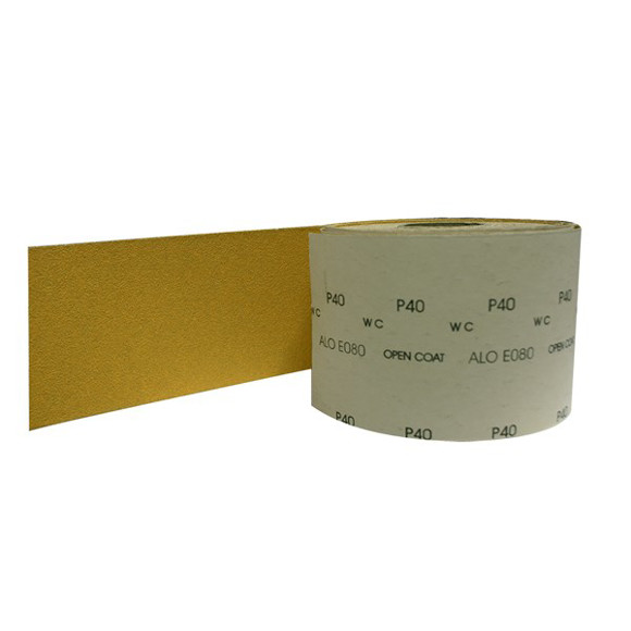 Imagen de ROLLO DE LIJA DE PAPEL DE 12,7CMS X 45,72MTS GRANO 80