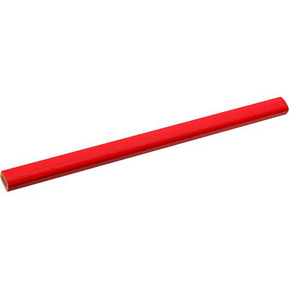 Imagen de LAPIZ DE CARPINTERO FABER COLOR ROJO 180MM