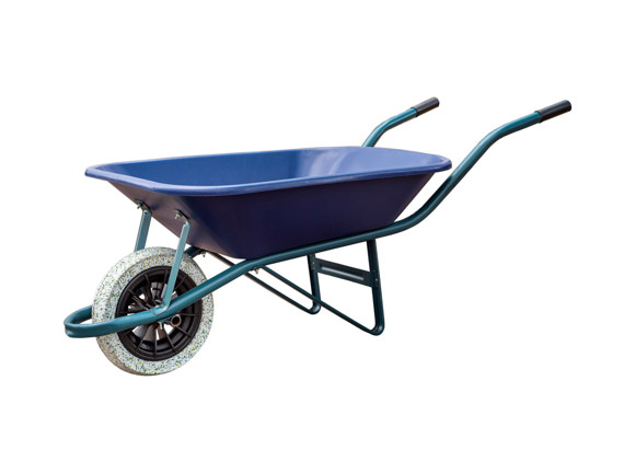 Imagen de CARRETILLA PLASTICO 60LTS RUEDA 70MM MACIZA-ARO PLASTICO