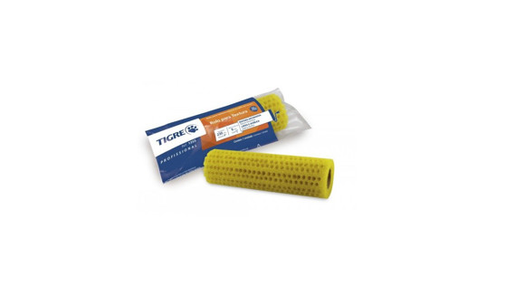 Imagen de RODILLO 1355-230 DE ESPUMA AMARILLO 23CM TEXTURA ALTA