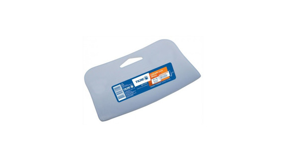 Imagen de ESPATULA PLASTICA BLANCA PARA APLICAR MASILLA 98X73MM
