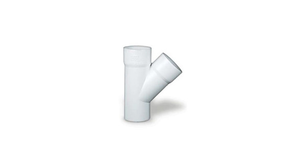 Imagen de CONEXION RAMAL 45° MH 40X40MM PVC CEMENTADO