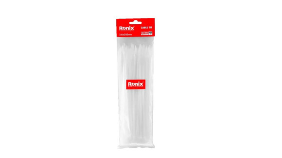 Imagen de 100 ABRAZADERAS PLASTICAS  3,6X250MM BLANCA