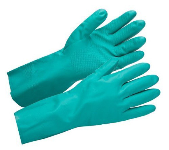 Imagen de GUANTE DE NITRILO VERDE REUSABLE TAMAÑO EXTRA GRANDE