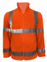Imagen de CAMPERA POLAR NARANJA C/REFLECTIVO TALLE M